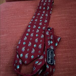 Mens Burberry Silk Tie